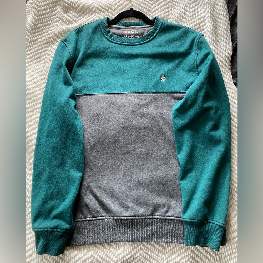 Blue and Gray Men’s Sweater Medium